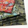 Dekorationstyg Jacquard djungelblad – svart/grön,  thumbnail number 5