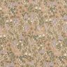 GOTS Muslin/Dubbel-krinkelväv Vårblomsteräng | Poppy Fabrics – mörkbeige,  thumbnail number 1