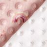 Mysfleece präglade prickar och regnbågar – rosa,  thumbnail number 3