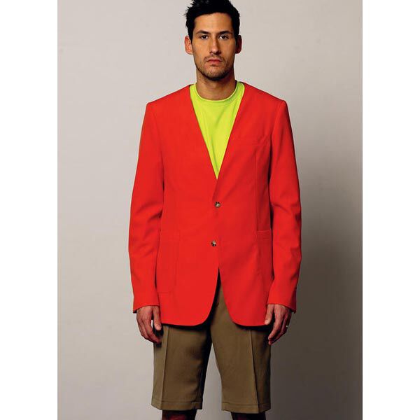 Kostym: Jacka|Shorts|Byxor, Vogue 8890 | 44 - 56, image number 2