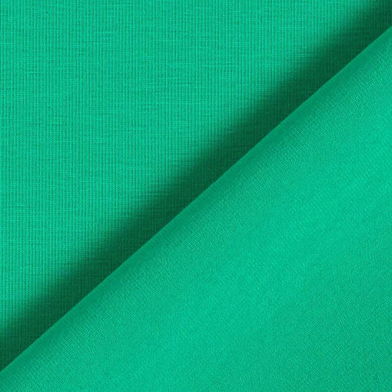 Bomullsjersey medium enfärgad – grön, image number 5
