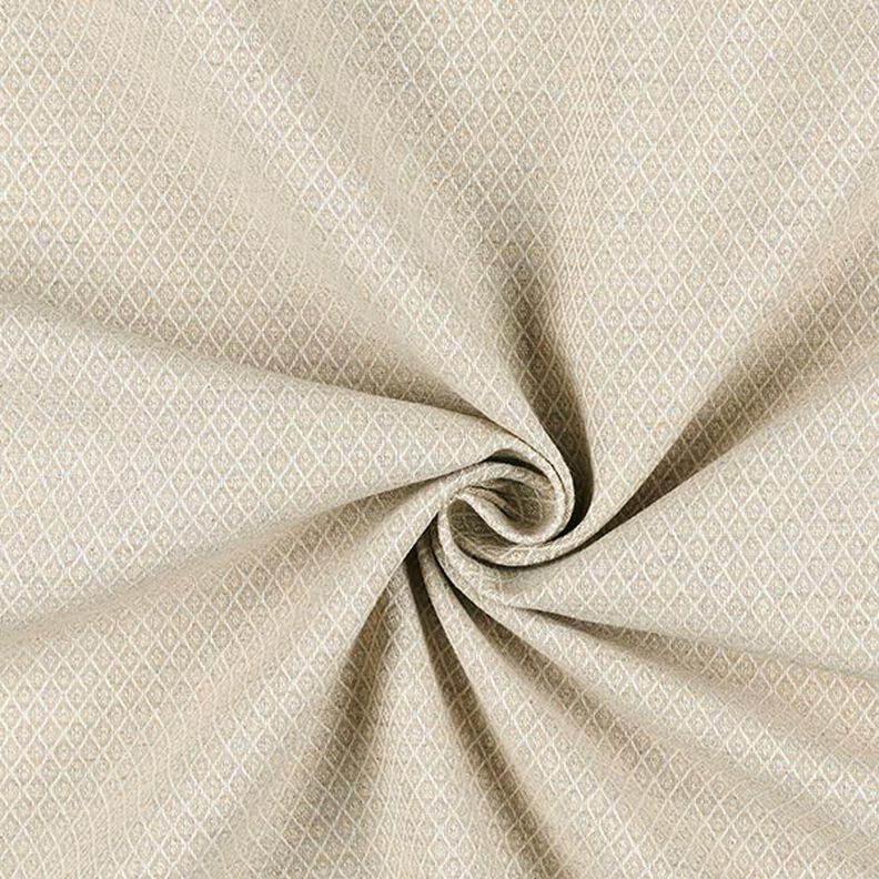 Möbeltyg Jacquard minirute – beige,  image number 2