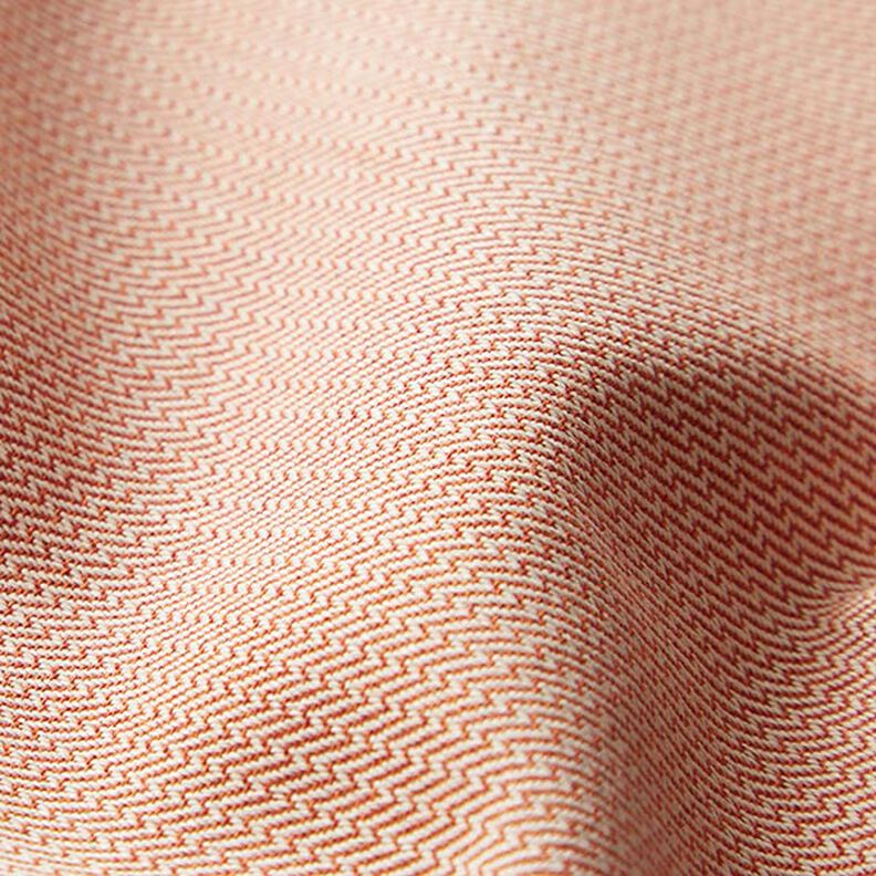 Outdoortyg jacquard liten sicksack – terracotta, image number 3