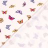 Bomullsjersey färgglad fjäril – yllevit,  thumbnail number 4
