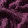 Stickat Cloqué flätmönster – merlot,  thumbnail number 2