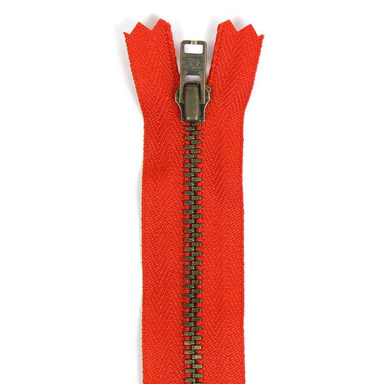 Blixtlås inte delbart | Metall antik (820),  image number 1