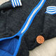 GOTS Merino-ullfleece Ekologisk ull Kontrollerad ekologisk djurhållning | Albstoffe – antracit,  thumbnail number 7
