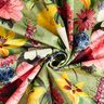 Dekorationssammet Vintage blommor – grön/gammalt rosa,  thumbnail number 5