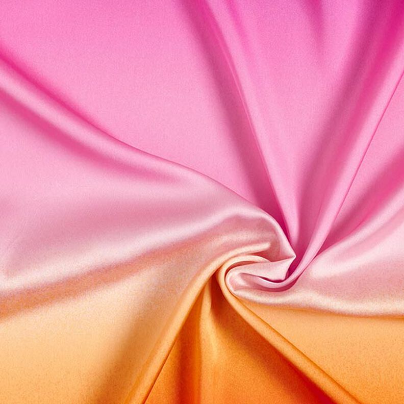 satin färggradient – brandgul/pink,  image number 3