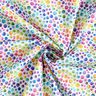 Bomullspoplin regnbågsprickar Digitaltryck – vit/färgmix,  thumbnail number 3