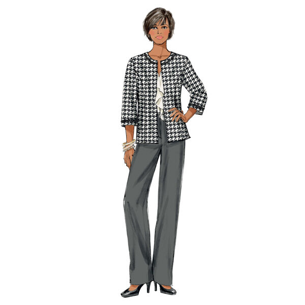 Jacka|Klänning|Kjol|Byxor, Butterick 5719|34 - 42, image number 6