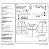 Babyklänning / trosor, Burda 9357,  thumbnail number 9