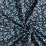 Bomullsjersey blomsterhav – nattblå/eukalyptus,  thumbnail number 3