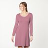 Bomullsjersey medium enfärgad – pastellviolett,  thumbnail number 4