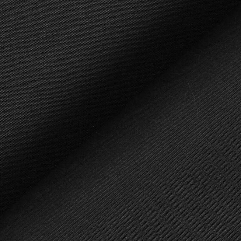 Polyester-bomullsblandning lättskött – svart,  image number 3