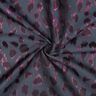 Jacquard Leopardmönster Metallisk | Poppy Fabrics – antracit,  thumbnail number 3