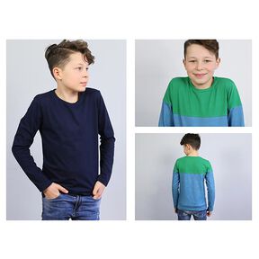 LEVI - långärmad tröja med färgblock, Studio Schnittreif | 86 - 152, 