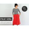 FRAU GINA - kjol i omlottstil med fickor i sidosömmarna, Studio Schnittreif | XS - XL,  thumbnail number 1
