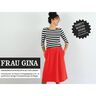 FRAU GINA - kjol i omlottstil med fickor i sidosömmarna, Studio Schnittreif  | XS -  XL,  thumbnail number 1