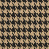 Kapptyg bomullsmix houndstooth-mönster – svart/anemon,  thumbnail number 1