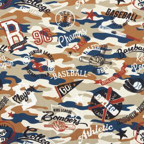 Alpfleece baseboll – mellanbrun, 