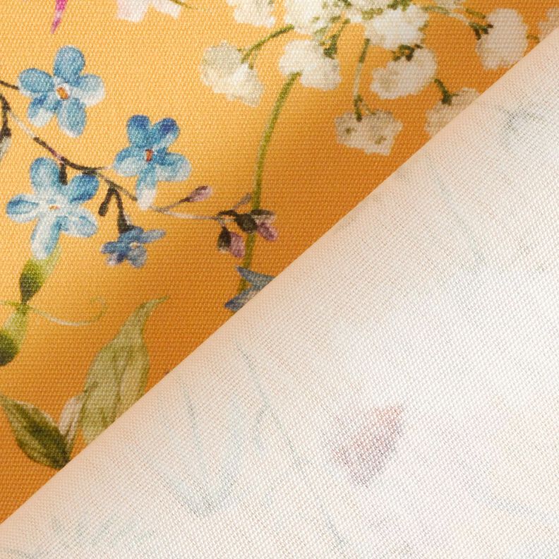 Outdoortyg Canvas Vilda blommor – solgult, image number 5