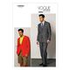 Kostym: Jacka|Shorts|Byxor, Vogue 8890 | 44 - 56,  thumbnail number 1