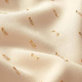 Viskostyg glitterdroppar – sand, 