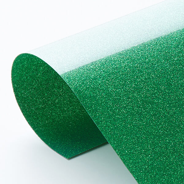 Flexfolie glitter Din A4 – gräsgrönt,  image number 3