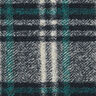 Stickat kapptyg ullmix stora rutor – nattblå,  thumbnail number 1