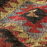Dekorationstyg Gobeläng Etno-romber – kaminrött/svart,  thumbnail number 2