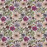 Bomullsjersey Blomsterhav | Poppy Fabrics – yllevit/fläder,  thumbnail number 1