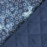 quiltat tyg chambray blommigt batik – jeansblå,  thumbnail number 5