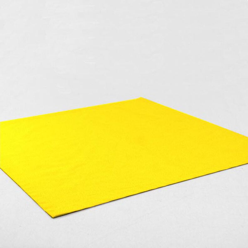 Filt 90 cm / 3 mm tjockt – gul,  image number 2