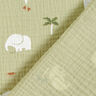 Muslin/Dubbel-krinkelväv babyelefanter – pistage,  thumbnail number 4