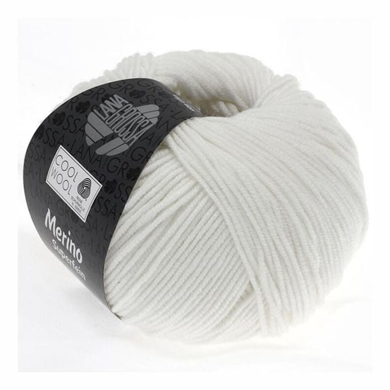 Cool Wool Uni, 50g | Lana Grossa – vit,  image number 1