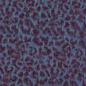 byxtyg i denim-look med leopardmönster – aubergine/jeansblå,  thumbnail number 1