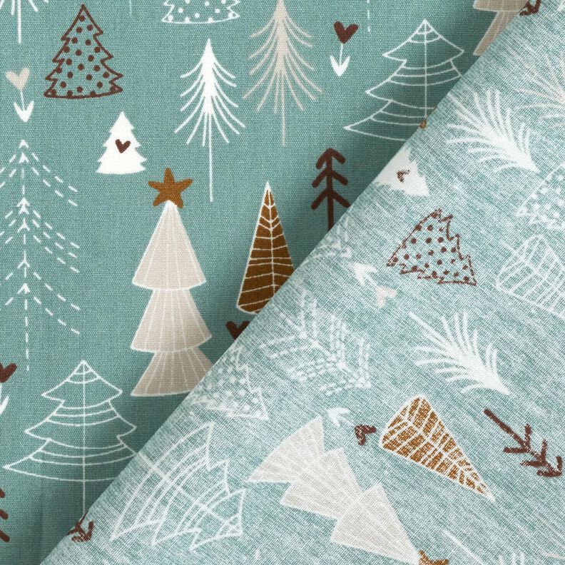 Bomullstyg Poplin Minimalistiska granar – vass,  image number 4