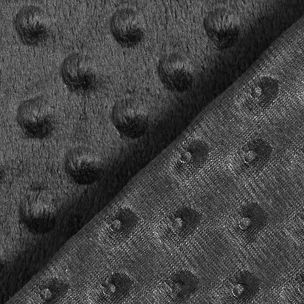 Mysfleece präglade prickar – svart, image number 4