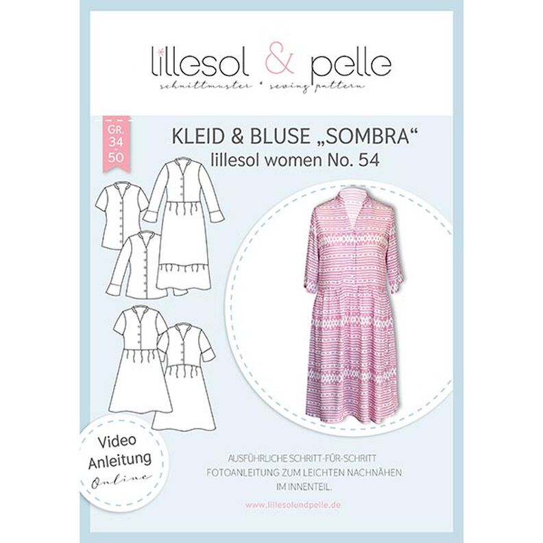 Blus Sombra, Lillesol & Pelle No. 54 | 34-50,  image number 1