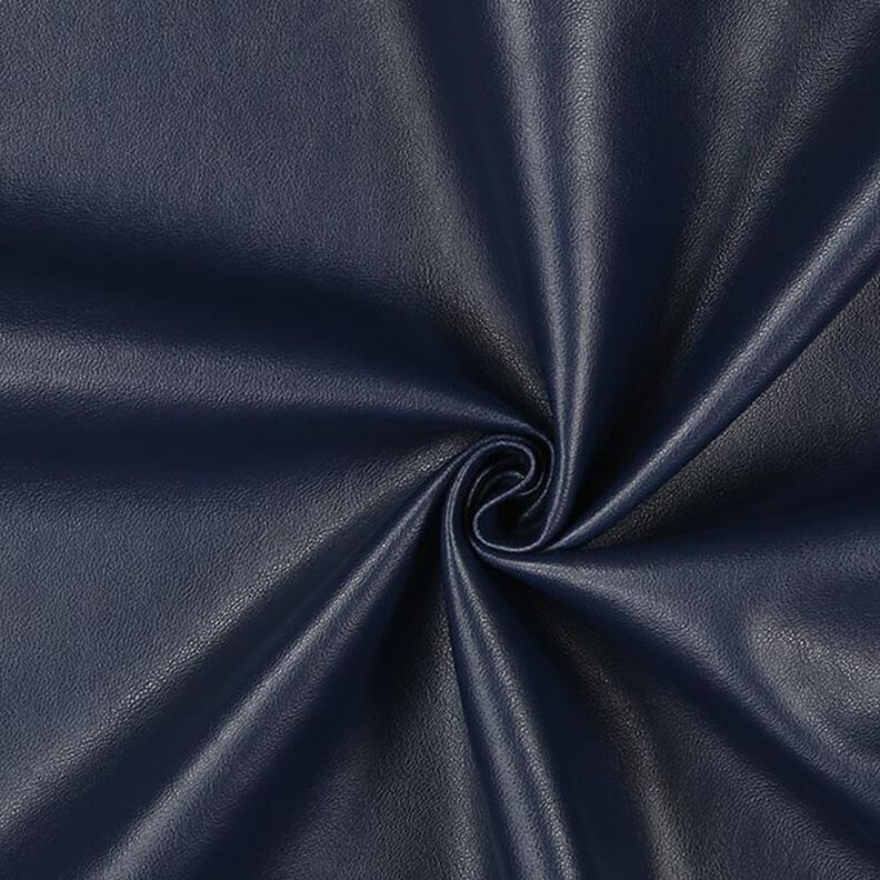 Nappaläderimitation – navy,  image number 1
