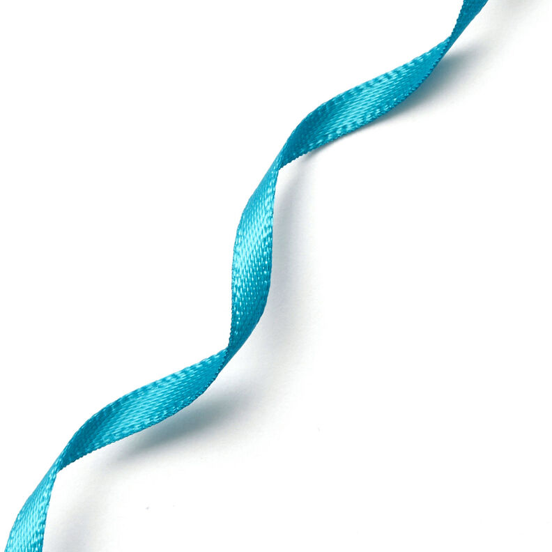 Satinband [3 mm] – aquablått,  image number 3