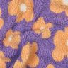Teddyplysch Blommor | Poppy Fabrics &ndash; lavender/apricot,  thumbnail number 2