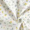 Muslin/Dubbel-krinkelväv Småblommor | Poppy Fabrics – elfenbensvit,  thumbnail number 3