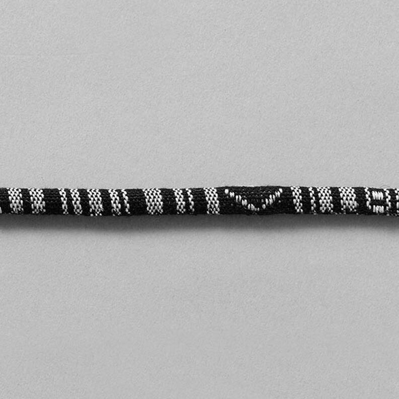 Snodd Etno [6mm] – svart/vit,  image number 2