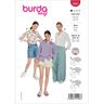 Blus  | Burda 5887 | 34-48,  thumbnail number 1