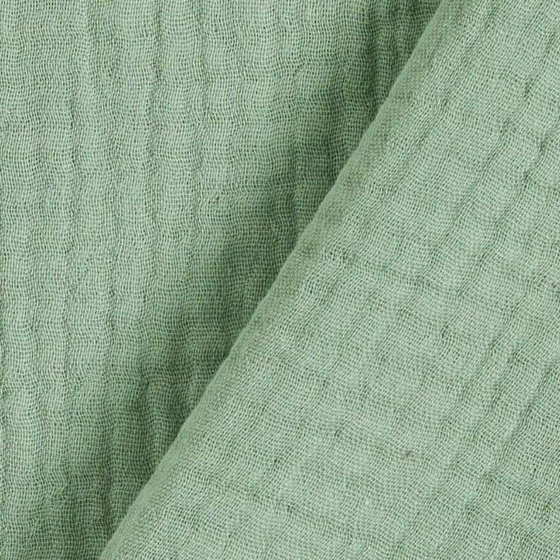 GOTS Bomullsmuslin i tre lager – vass,  image number 5