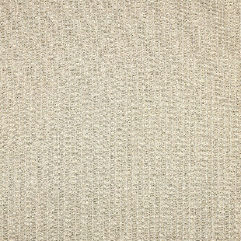 Ribbstickat lurex – yllevit/guldmetallic,  image number 4