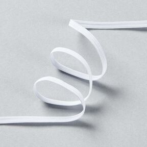 Gummiband [10 m | 5 mm] – vit, 