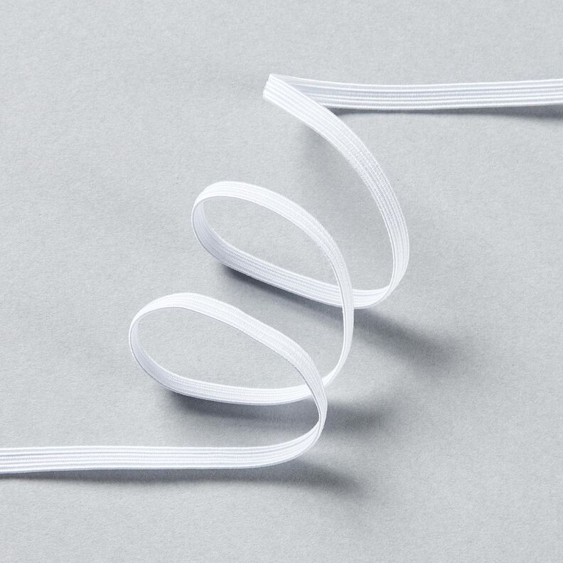 Gummiband [10 m | 5 mm] – vit,  image number 2